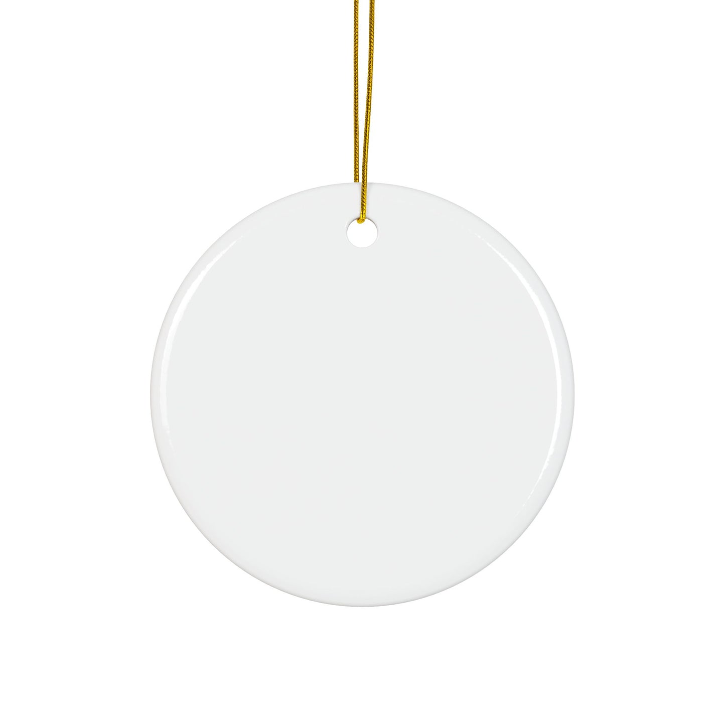 Green Cure FOXG1 Ceramic Ornament