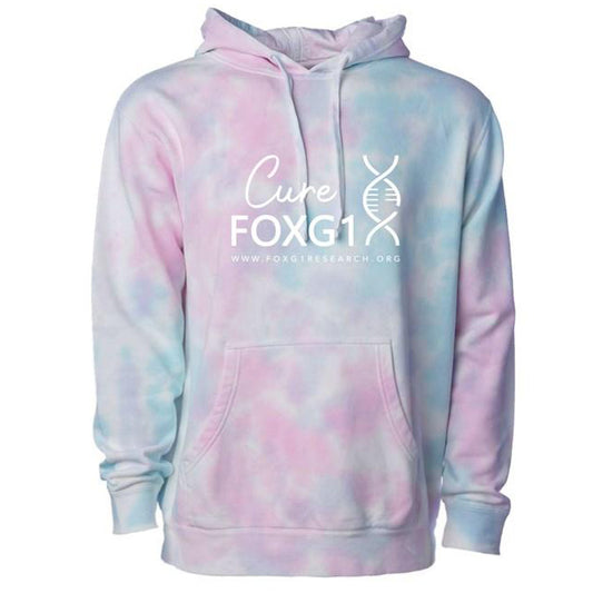 Cure Collection - Cotton Candy Tie Dye Hoodie