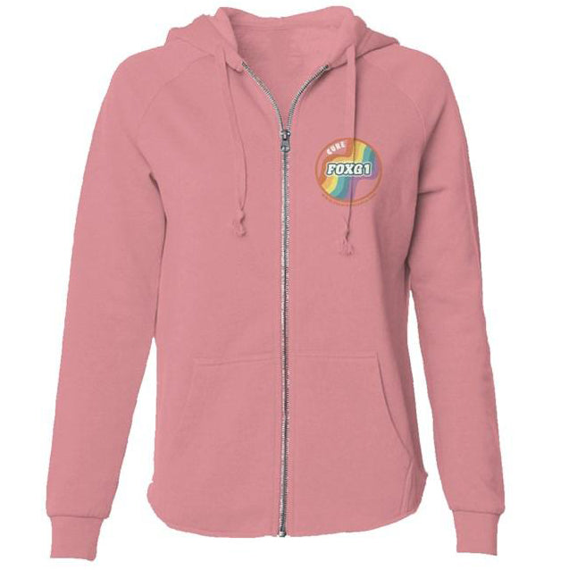 Retro Collection - Lightweight Wash Zip Hoodie