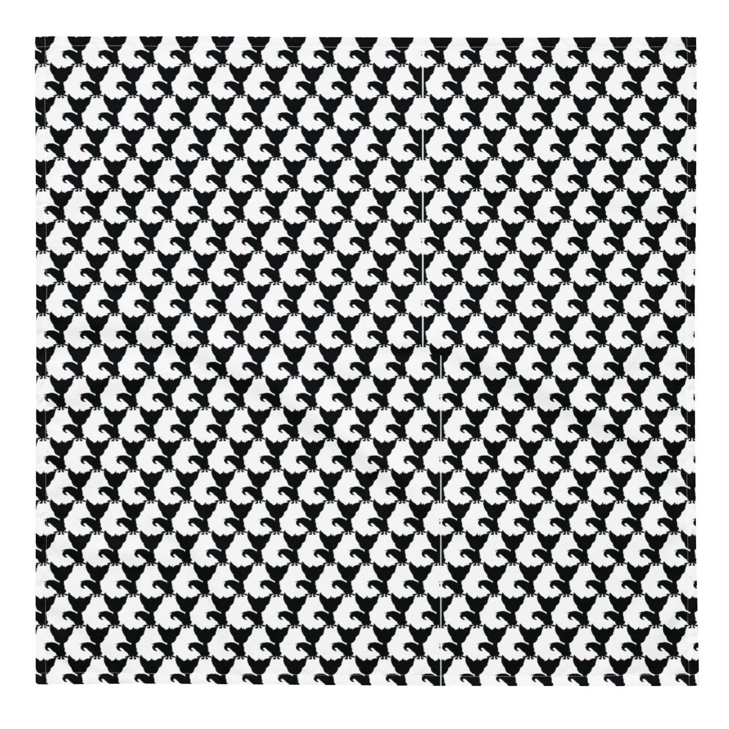 Frankie Houndstooth Bandana Bib