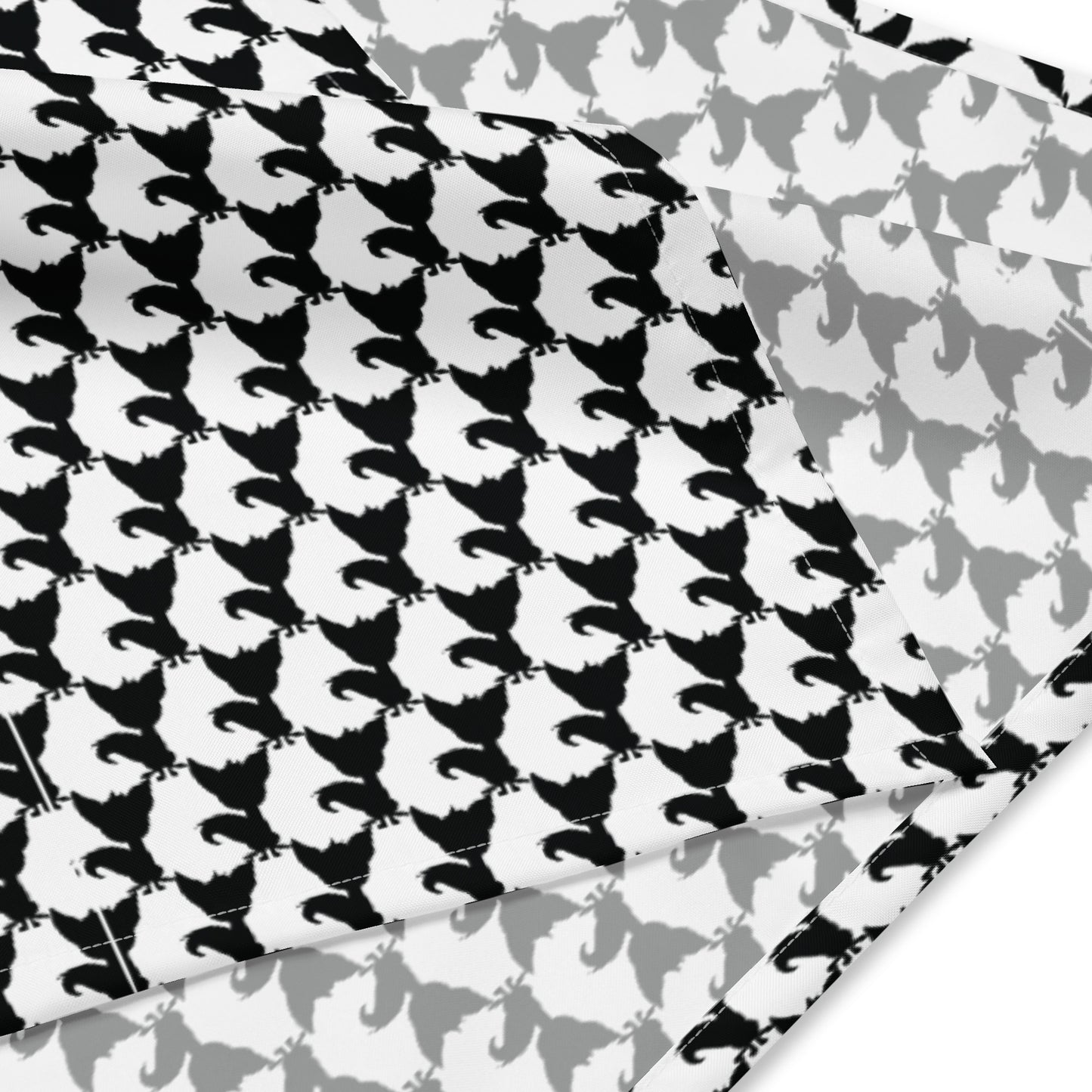 Frankie Houndstooth Bandana Bib