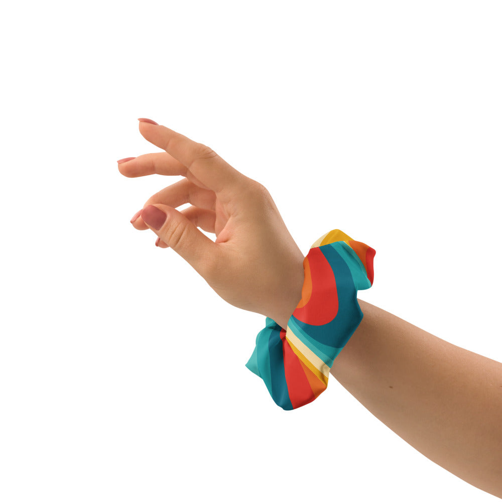 Retro Collection - Removable Bow Scrunchie