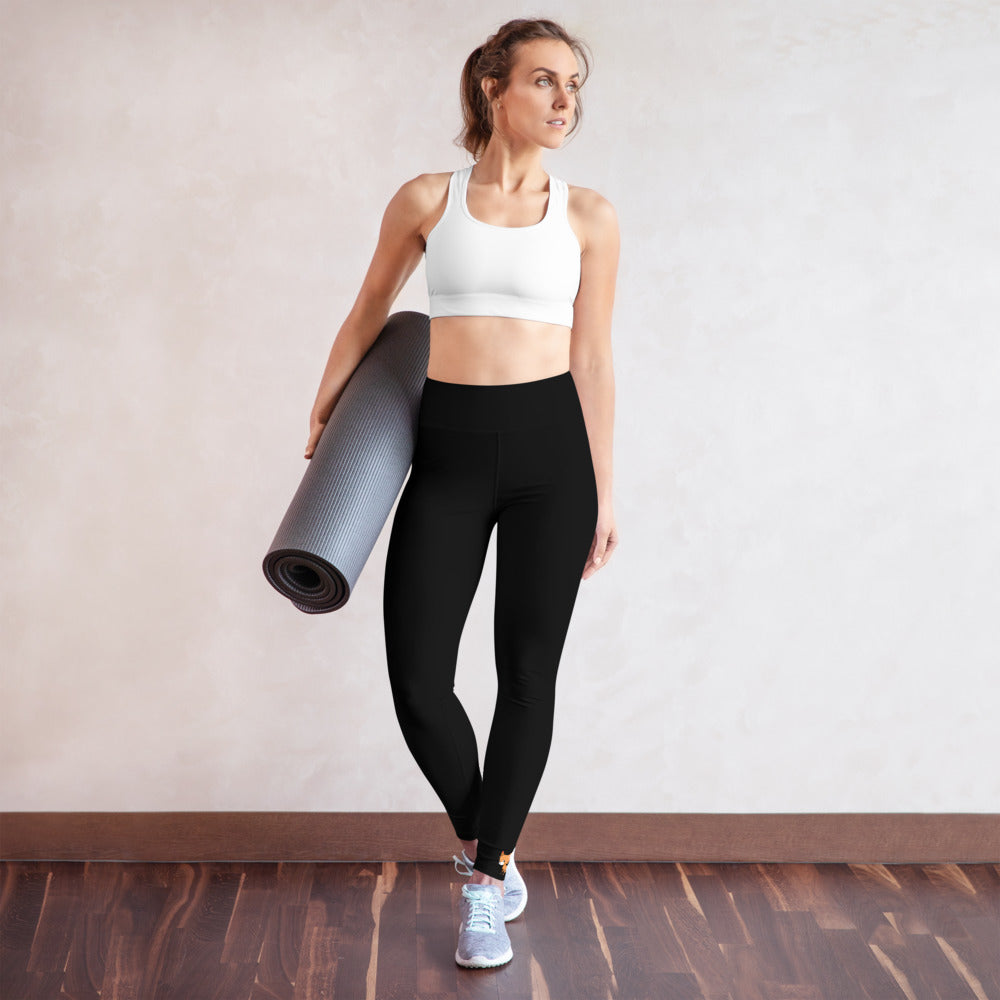 Frankie Collection - Yoga Leggings, Black