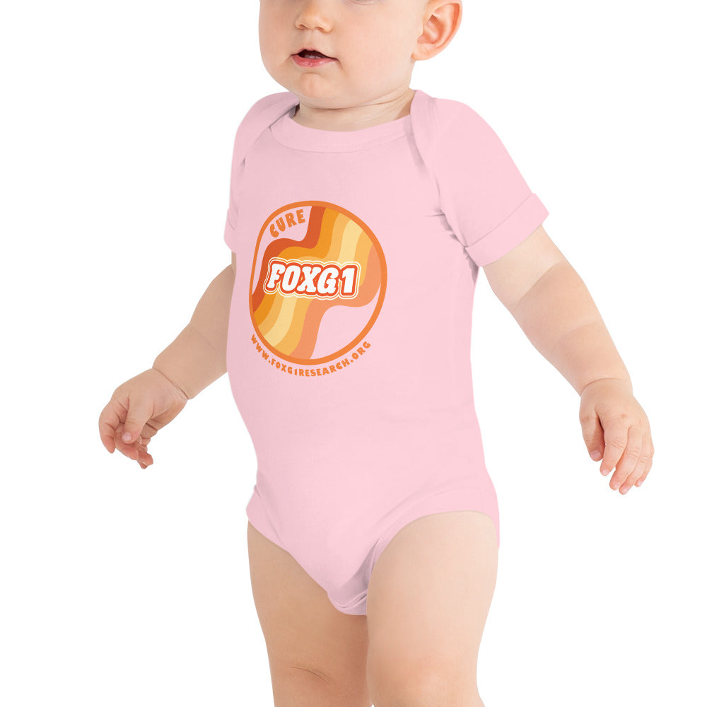 Retro Orange Collection - Baby onesie