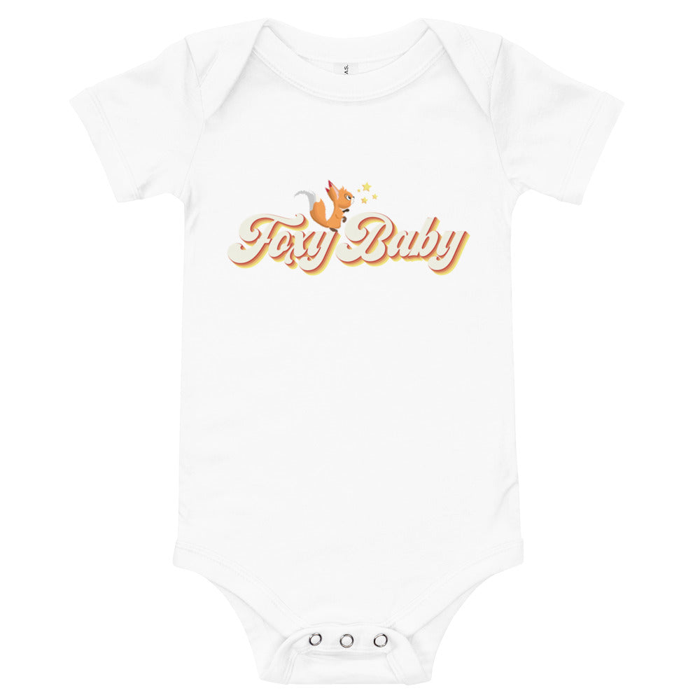 Foxy Collection - Baby Short-Sleeve Onesie