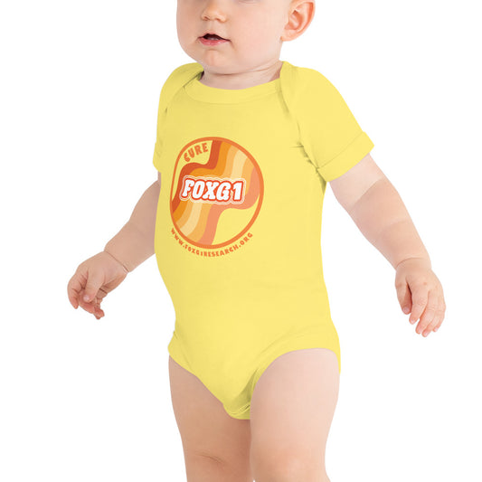 Retro Orange Collection - Baby onesie