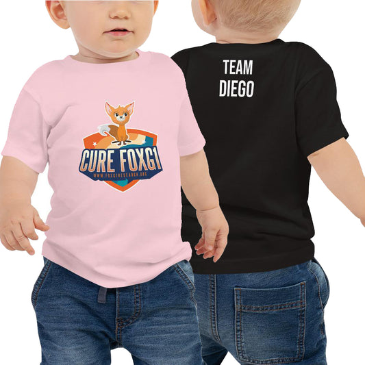 Customizable Organic Team Cure Baby T-shirt