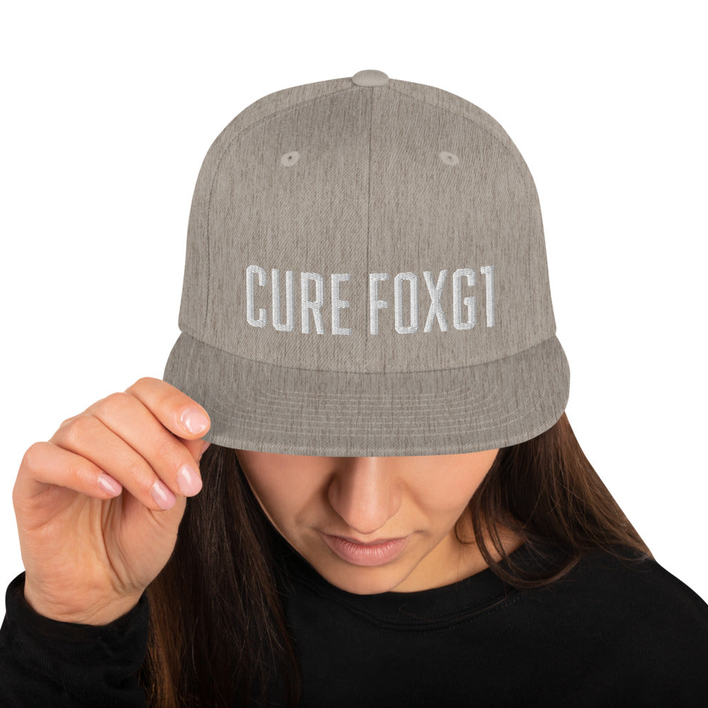 Cure FOXG1 - Snapback Hat