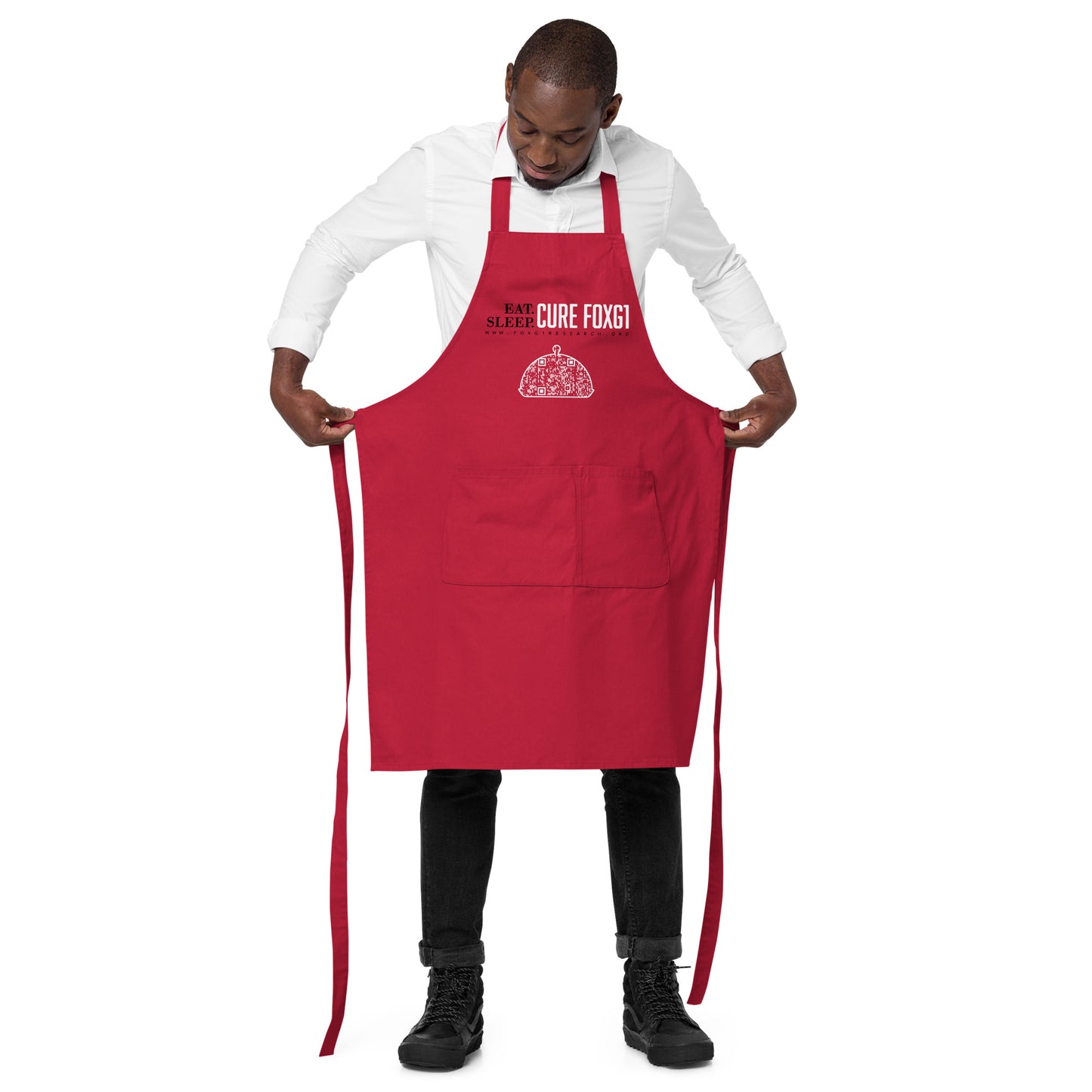 Cure FOXG1 Organic Cotton Apron