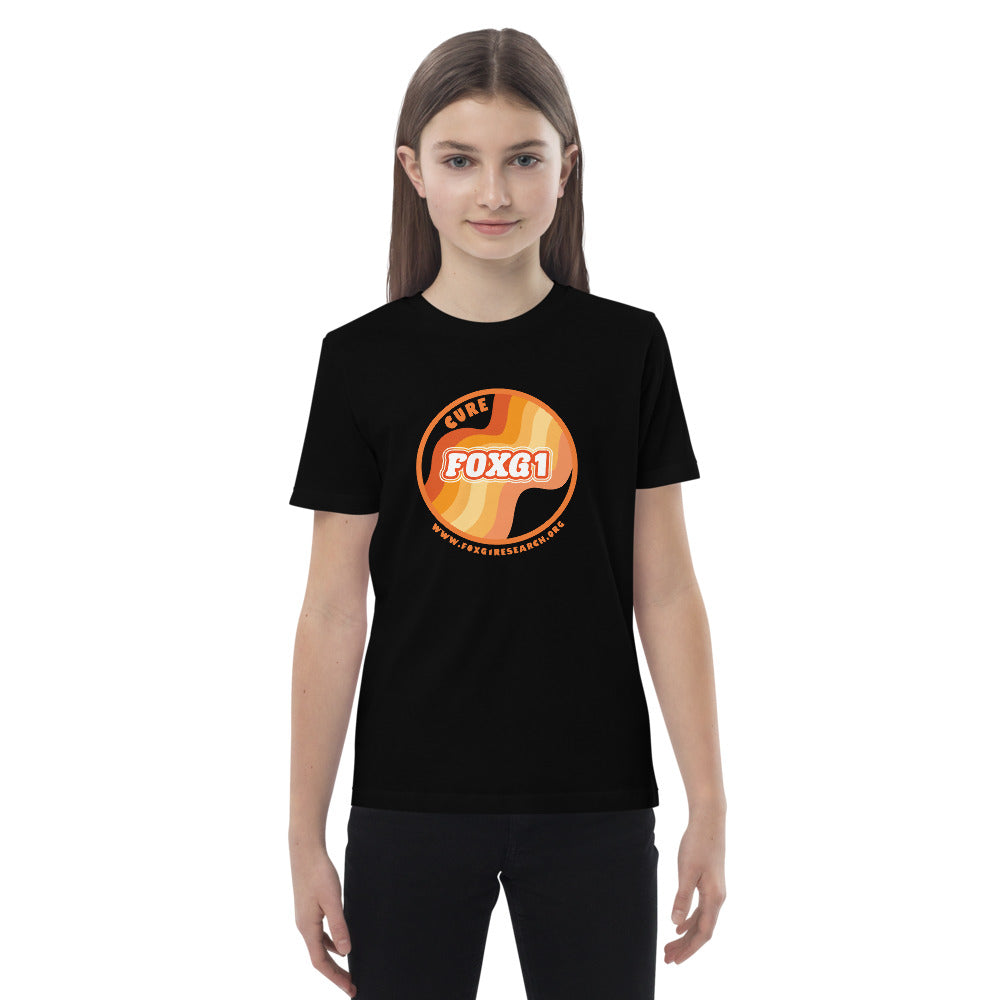 Retro Orange Collection - Organic Cotton Kids T-shirt
