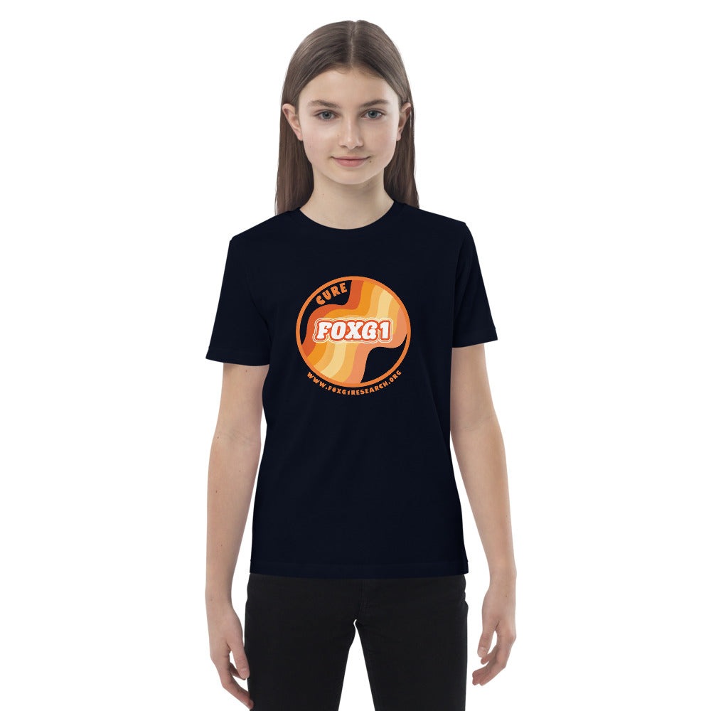 Retro Orange Collection - Organic Cotton Kids T-shirt