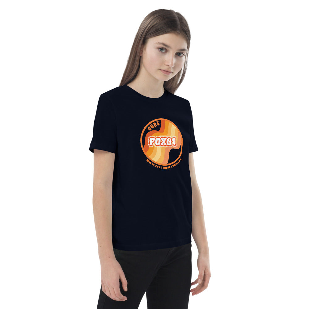 Retro Orange Collection - Organic Cotton Kids T-shirt