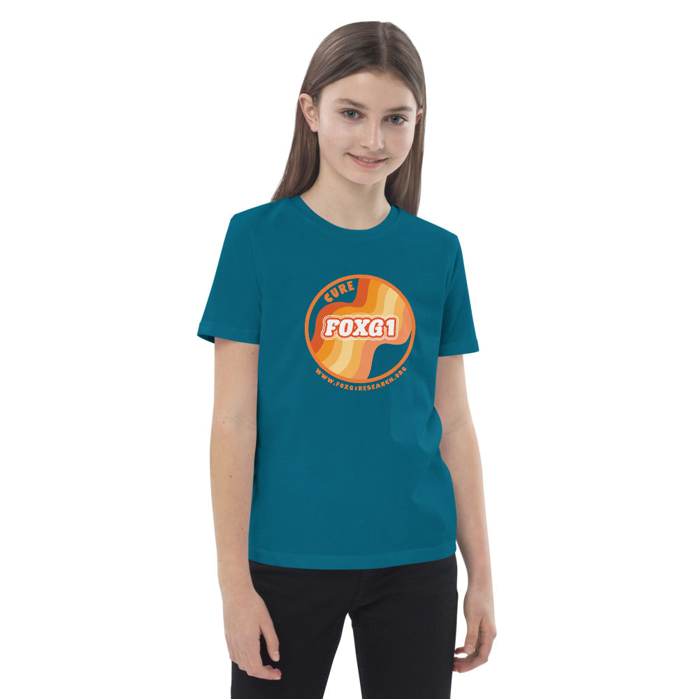 Retro Orange Collection - Organic Cotton Kids T-shirt