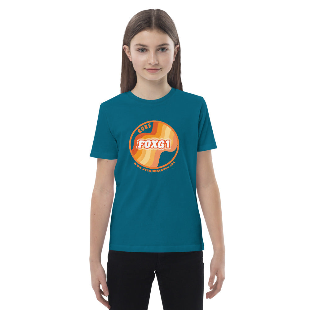 Retro Orange Collection - Organic Cotton Kids T-shirt