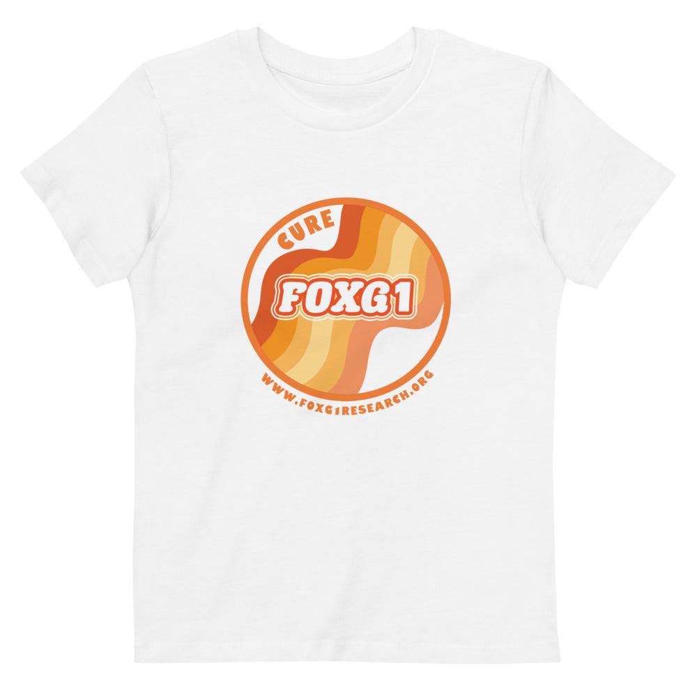 Retro Orange Collection - Organic Cotton Kids T-shirt