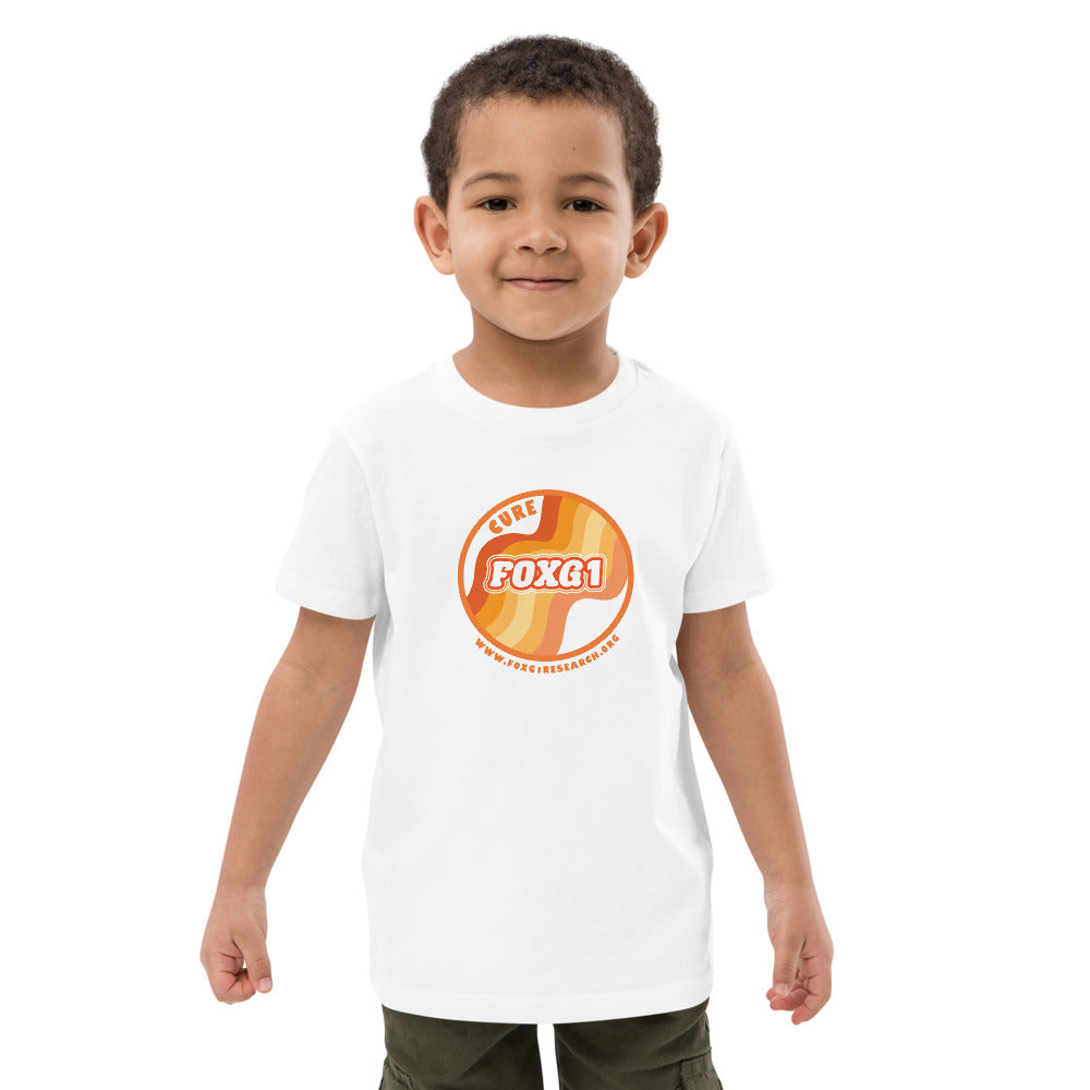 Retro Orange Collection - Organic Cotton Kids T-shirt