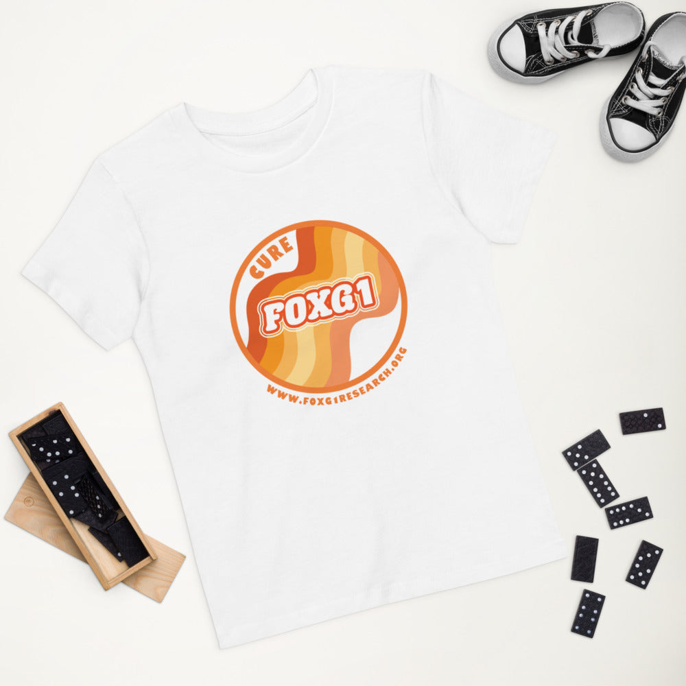 Retro Orange Collection - Organic Cotton Kids T-shirt