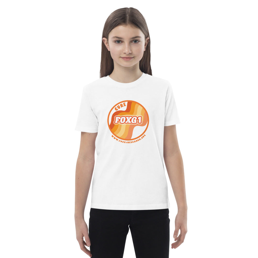Retro Orange Collection - Organic Cotton Kids T-shirt
