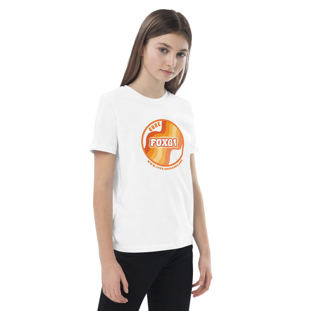 Retro Orange Collection - Organic Cotton Kids T-shirt