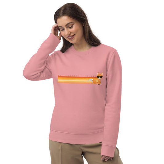 Retro Orange Collection - Unisex eco sweatshirt