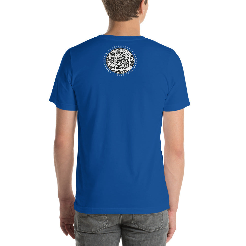 Unisex team Cure FOXG1 t-shirt