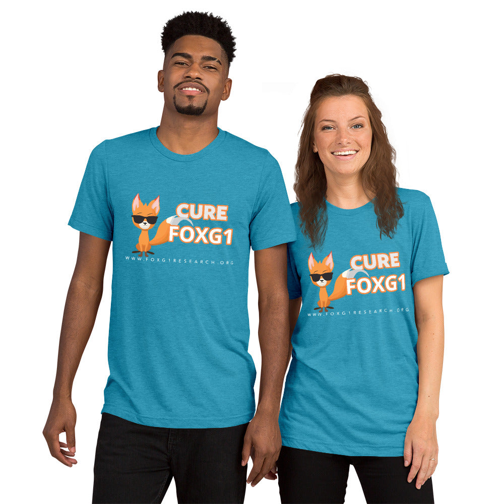 Cool Frankie Cure FOXG1 - tri-blend unisex t-shirt