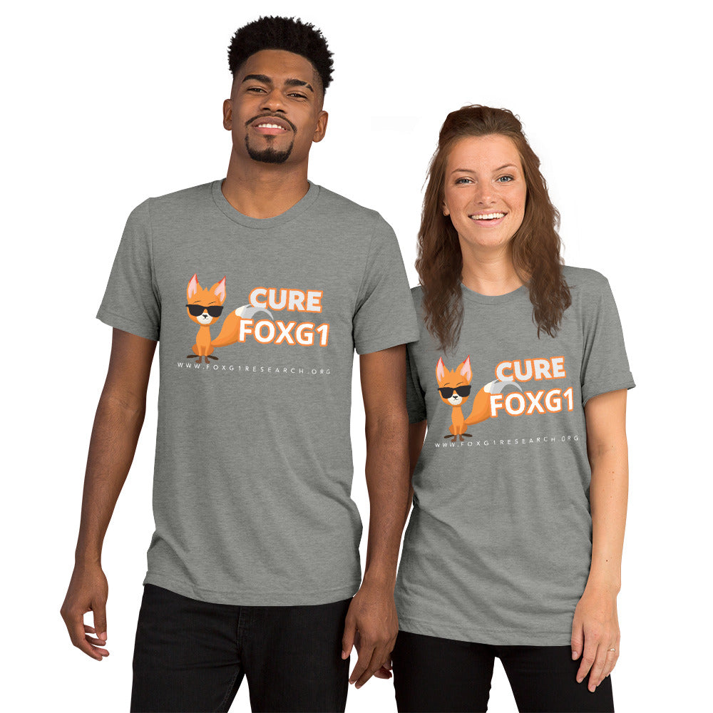 Cool Frankie Cure FOXG1 - tri-blend unisex t-shirt