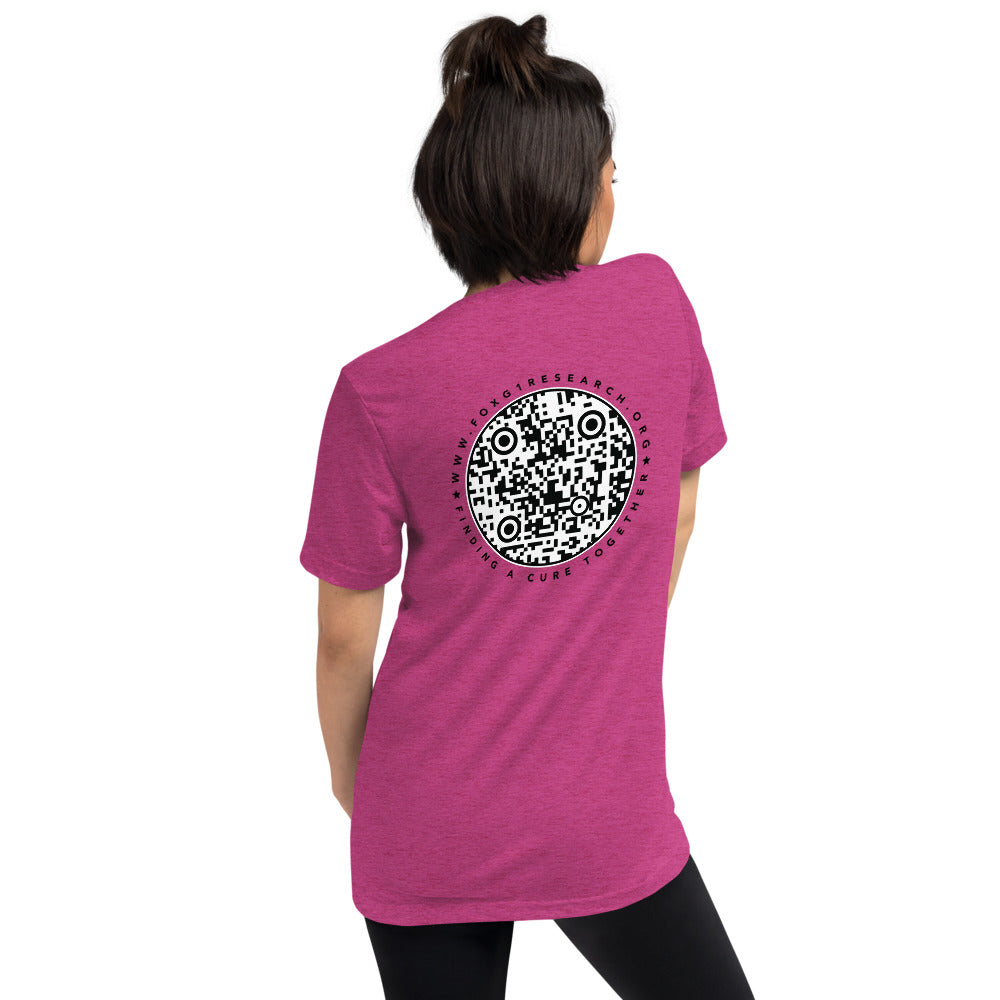 Frankie Says Cure FOXG1 - Tri-Blend T-shirt