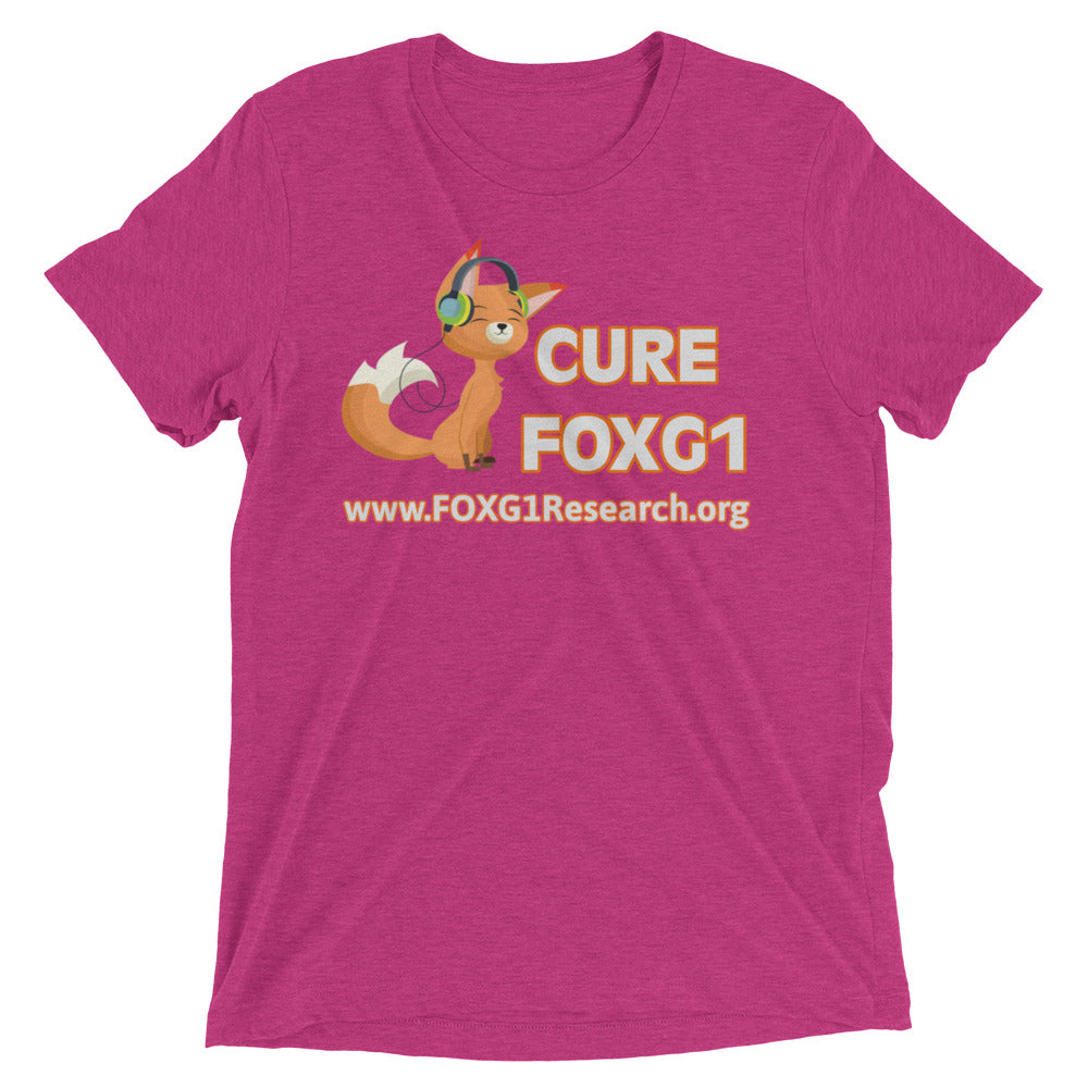 Music Heals - Frankie Cure FOXG1 - Tri-blend t-shirt