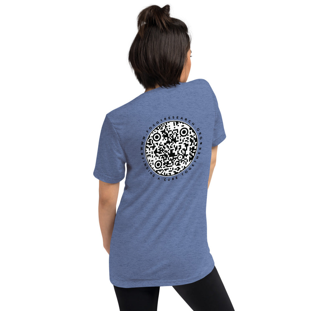 Frankie Says Cure FOXG1 - Tri-Blend T-shirt
