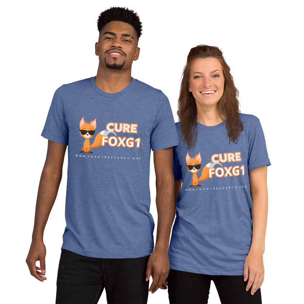 Cool Frankie Cure FOXG1 - tri-blend unisex t-shirt