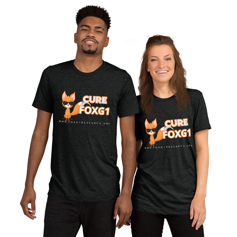 Cool Frankie Cure FOXG1 - tri-blend unisex t-shirt