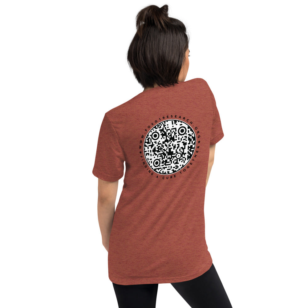 Frankie Says Cure FOXG1 - Tri-Blend T-shirt