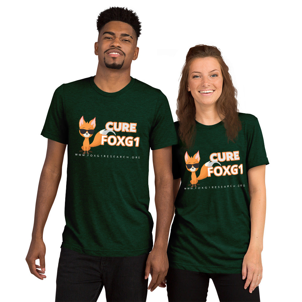 Cool Frankie Cure FOXG1 - tri-blend unisex t-shirt