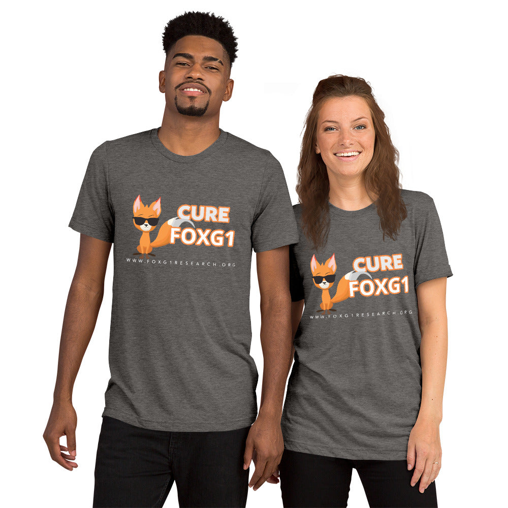 Cool Frankie Cure FOXG1 - tri-blend unisex t-shirt