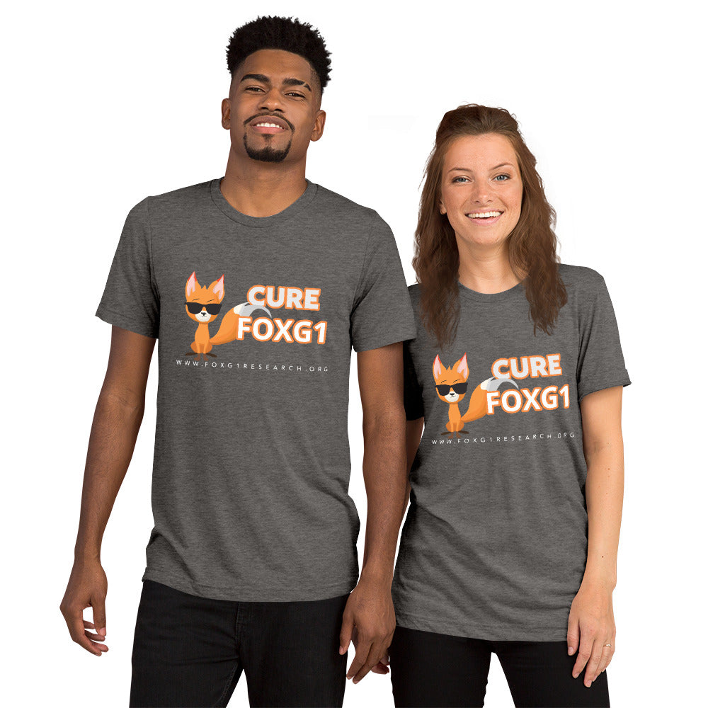 Cool Frankie Cure FOXG1  - tri-blend unisex t-shirt