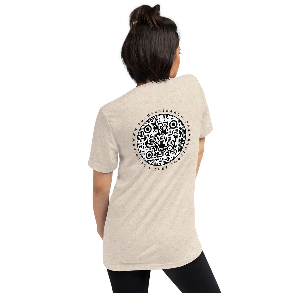 Frankie Says Cure FOXG1 - Tri-Blend T-shirt