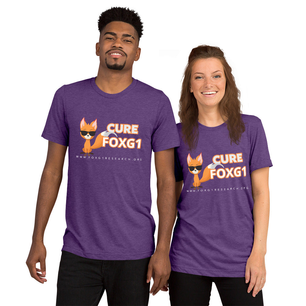 Cool Frankie Cure FOXG1 - tri-blend unisex t-shirt