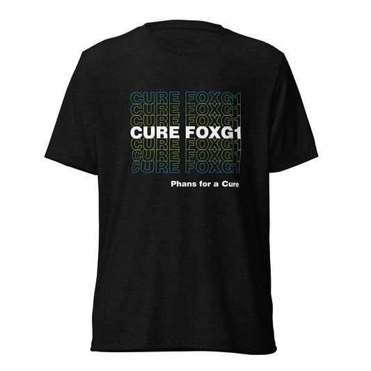 Read the Book, Cure FOXG1 - Unisex Tri-Blend T-Shirt