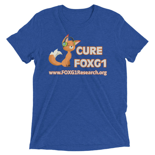 Music Heals - Frankie Cure FOXG1 - Tri-blend t-shirt