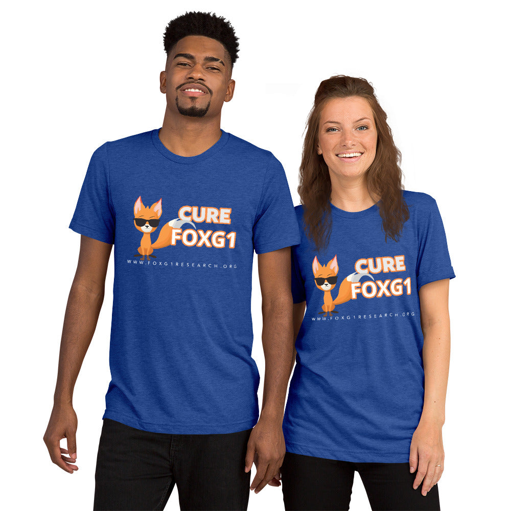 Cool Frankie Cure FOXG1 - tri-blend unisex t-shirt