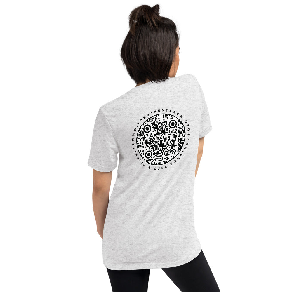Frankie Says Cure FOXG1 - Tri-Blend T-shirt