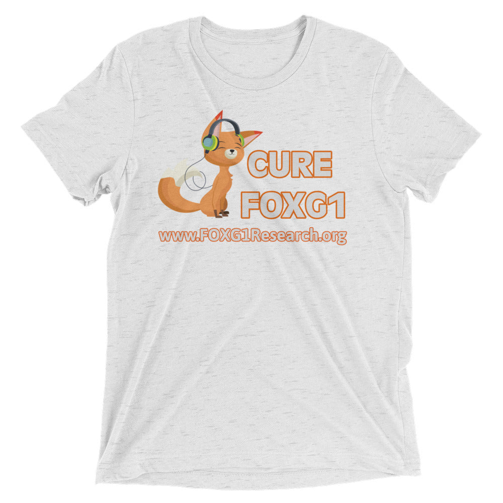Music Heals - Frankie Cure FOXG1 - Tri-blend t-shirt
