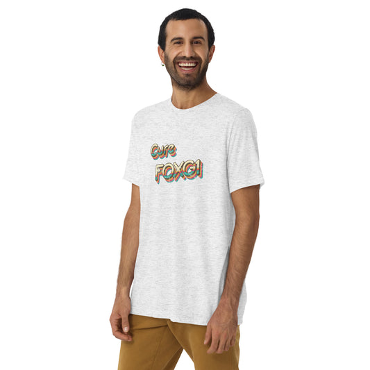 Cure FOXG1 - Tri-blend t-shirt