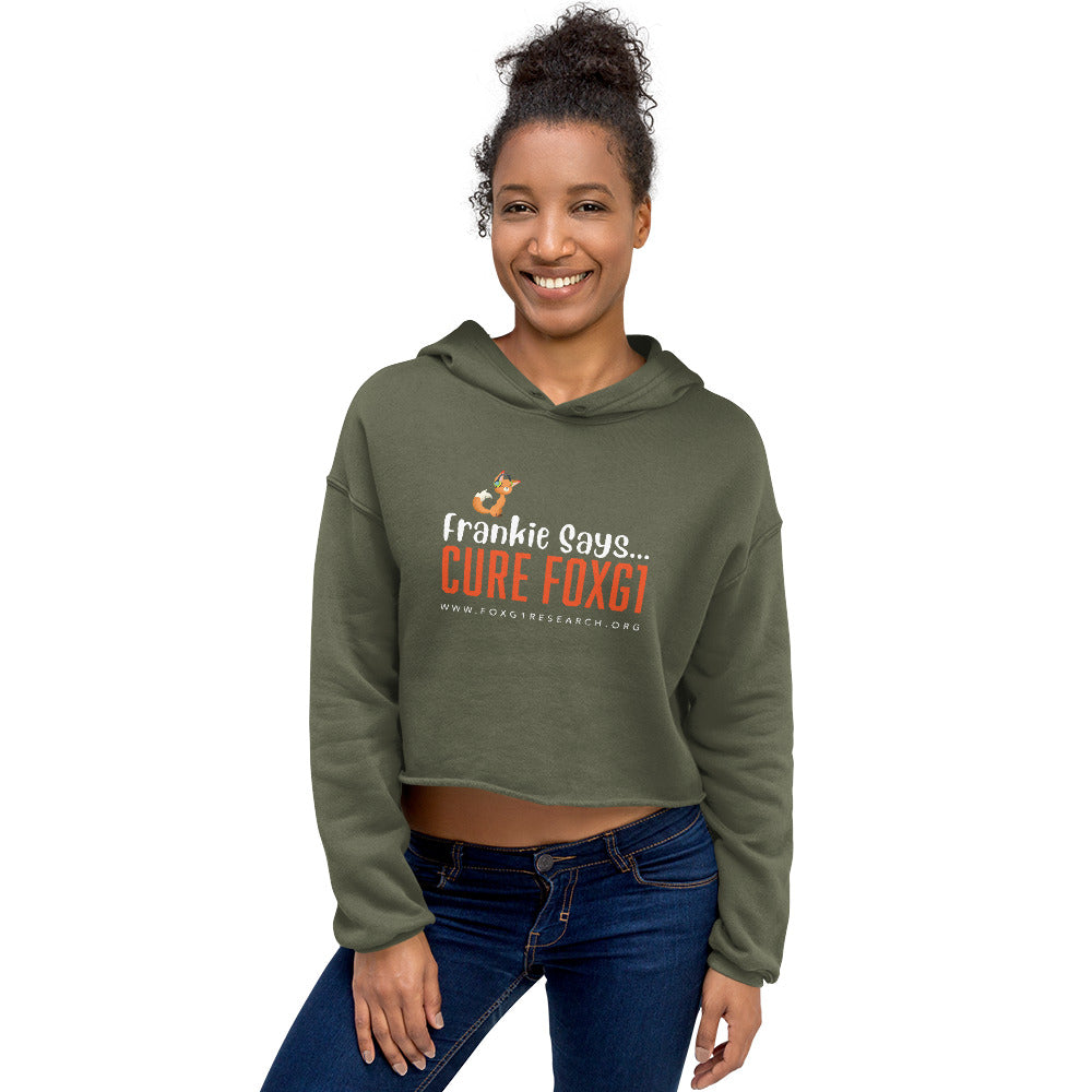Frankie Collection - Jammed Out Crop Hoodie