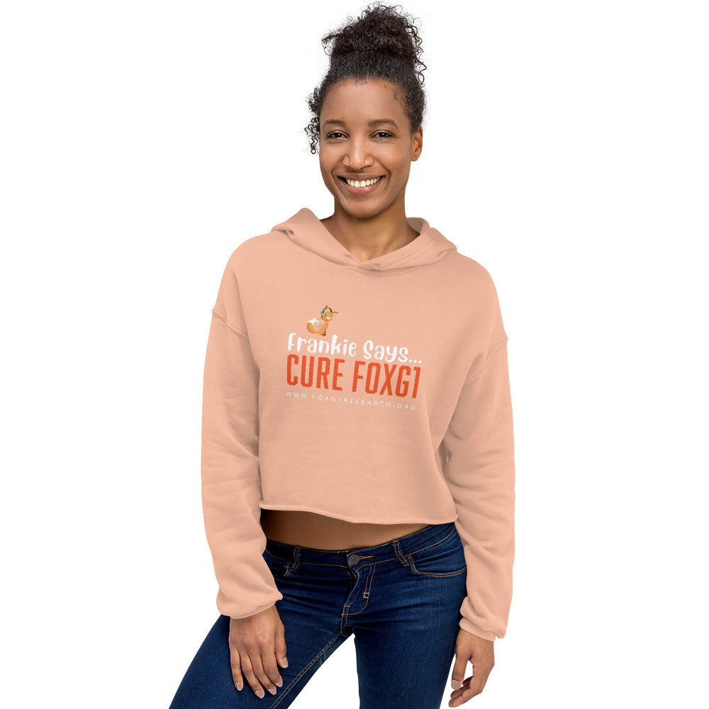 Frankie Collection - Jammed Out Crop Hoodie