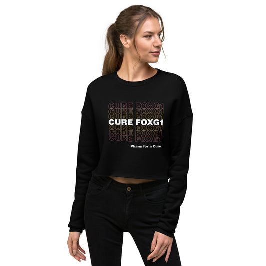 Read the Book, Cure FOXG1 - Cropped Sweatshirt