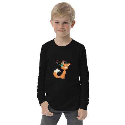 Jammed Out Frankie - Youth Long Sleeve T-shirt