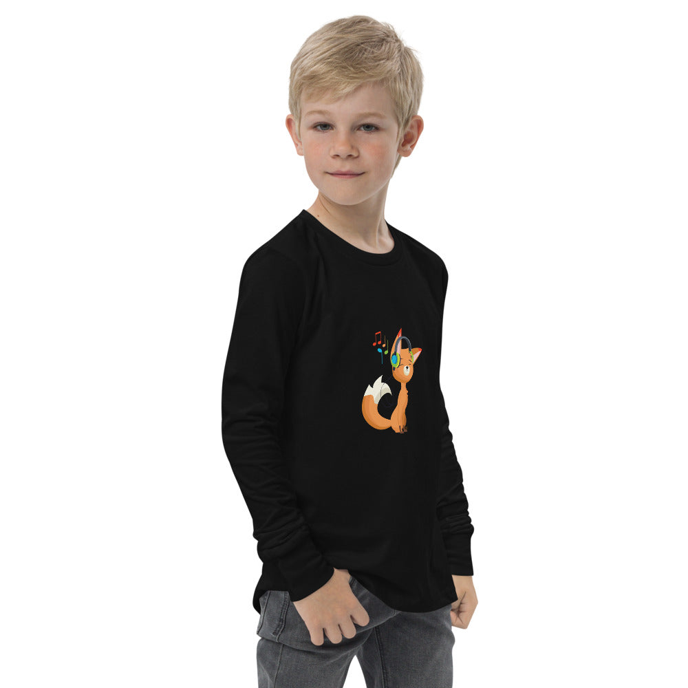 Jammed Out Frankie - Youth Long Sleeve T-shirt