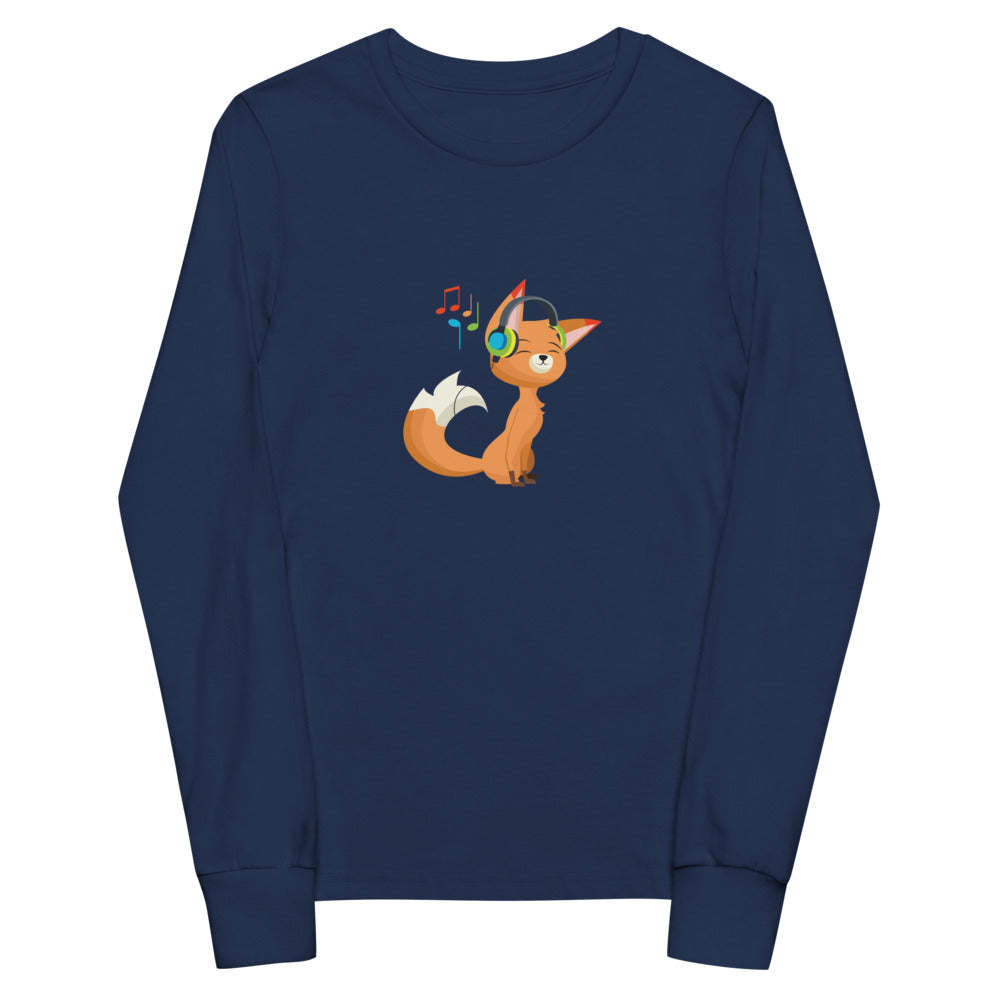 Jammed Out Frankie - Youth Long Sleeve T-shirt